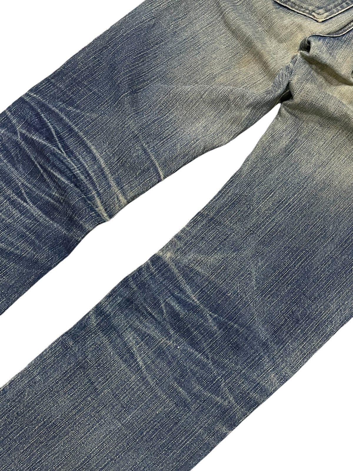 Edwin × Hysteric Glamour Edwin 503z Mud Wash Distressed Jeans Size US 27 - 10 Thumbnail