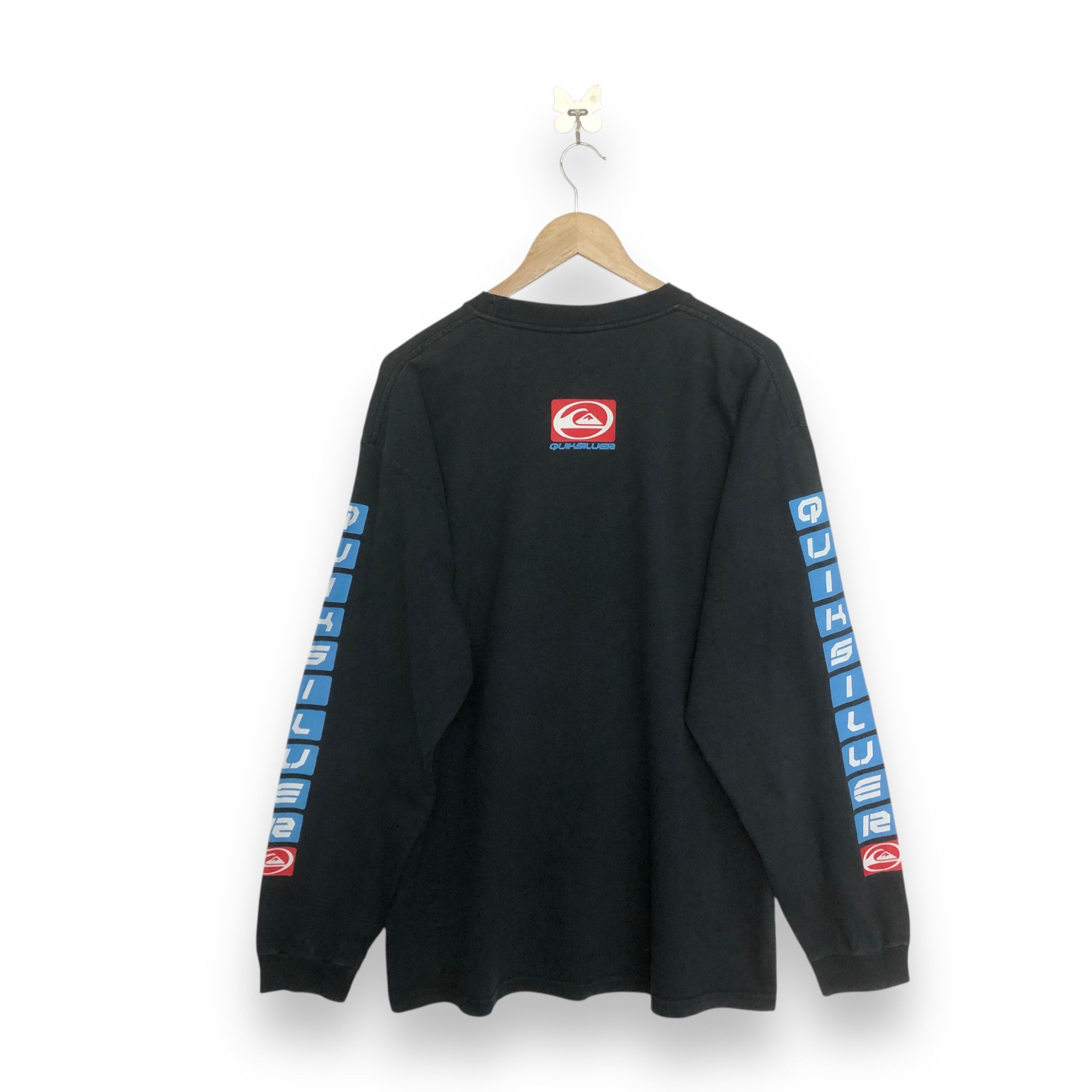 Quiksilver QUIKSILVER VINTGE SPELLOUT LONG SLEEVE SHIRT Size US L / EU 52-54 / 3 - 2 Thumbnail