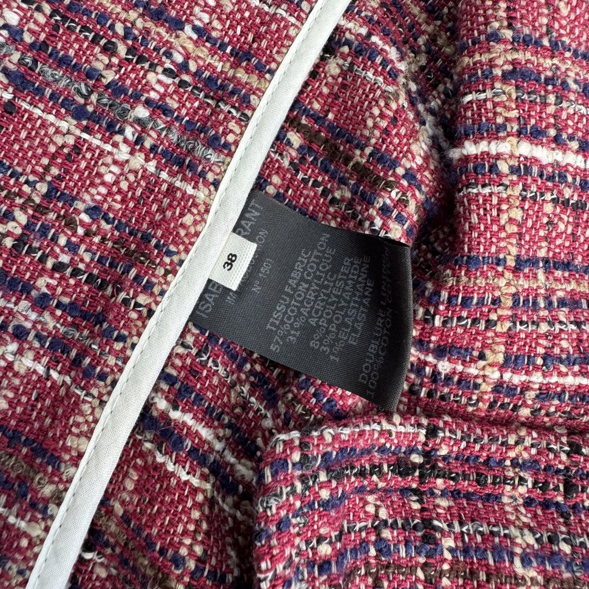 Isabel Marant Etoile Isabel Marant Etolie Tweed Boucle Women Blazer Jacket Size S / US 4 / IT 40 - 12 Thumbnail