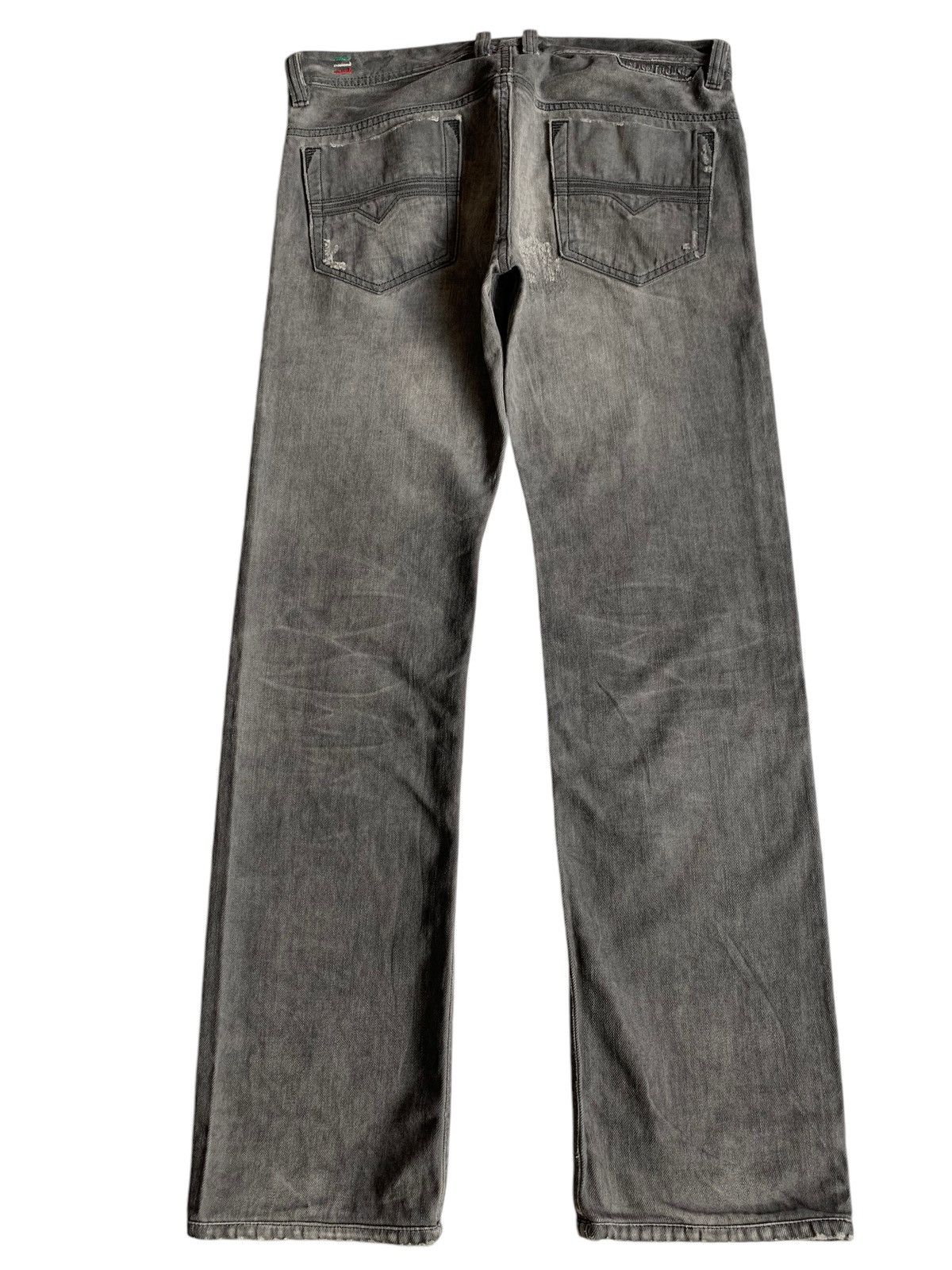 If Six Was Nine × Japanese Brand DIESEL SAFADO PUNK STYLE DISTRESSED DENIM MADE IN ITALY☠️ Size US 33 - 4 Thumbnail