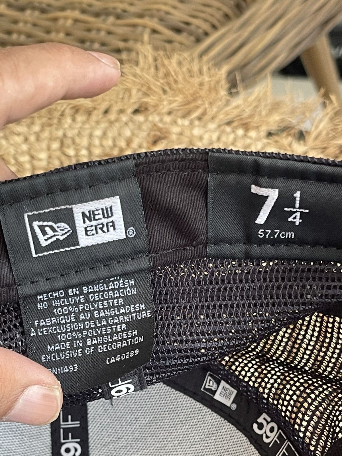 New Era × Supreme SUPREME X NEW ERA TRUCKER CAP 7 1/4 Size ONE SIZE - 6 Thumbnail