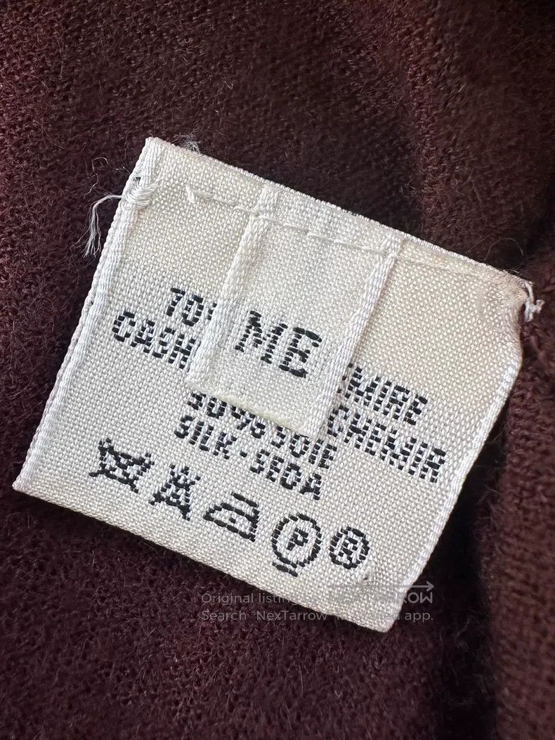 Hermes Hermes Margiela period women's cashmere and silk blend lei Size M / US 6-8 / IT 42-44 - 9 Thumbnail