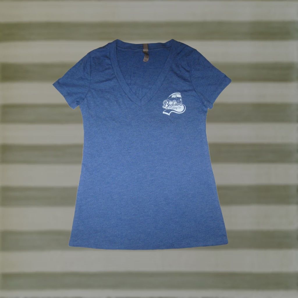 Vintage Maryland Shirt Womens M Blue Backshore Brewing Company Women Girls SLIM Ocean City Size M / US 6-8 / IT 42-44 - 1 Thumbnail