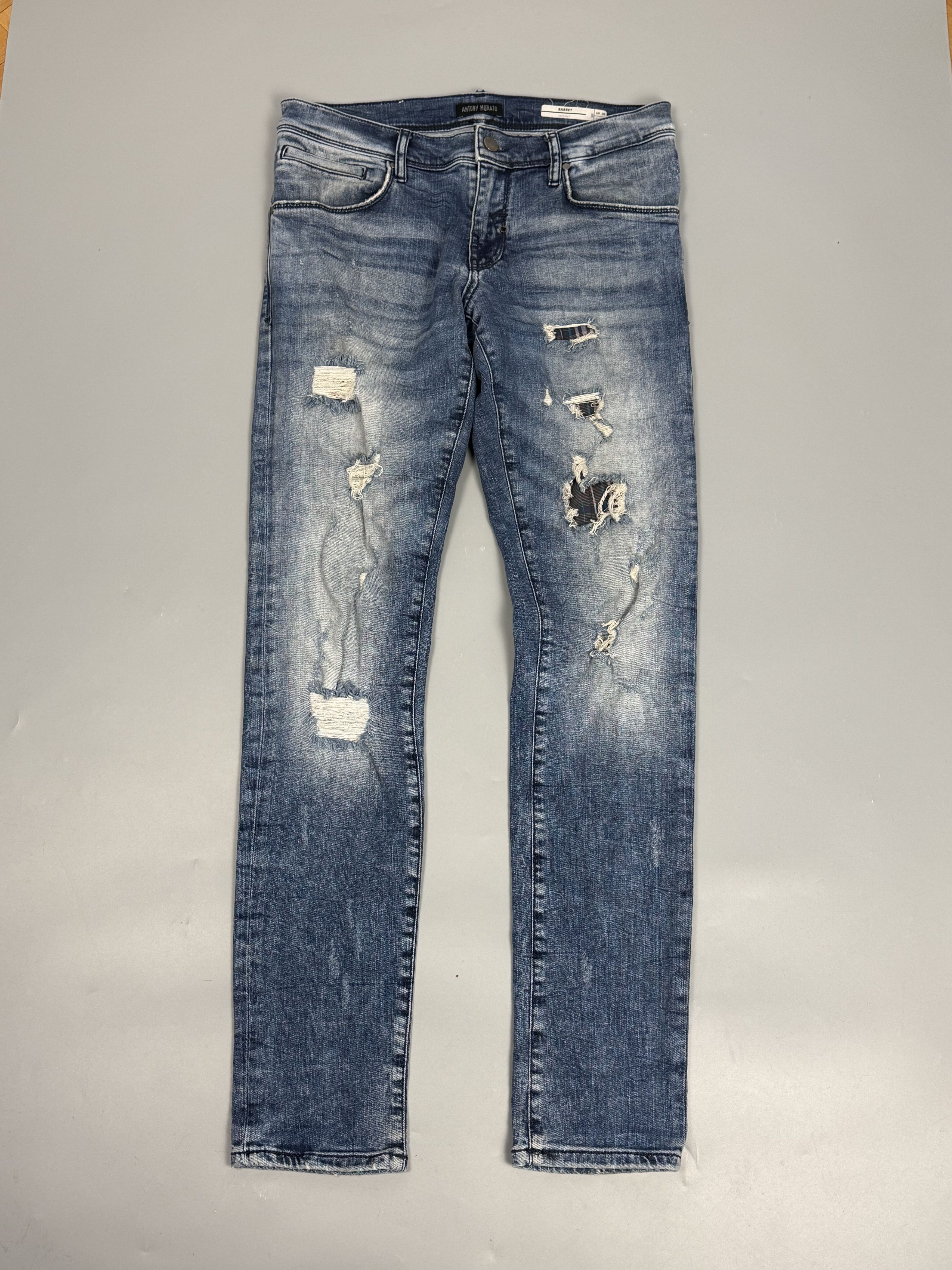 Antony Morato Anthony Morato distressed Y2K denim Size US 30 / EU 46 - 1 Thumbnail