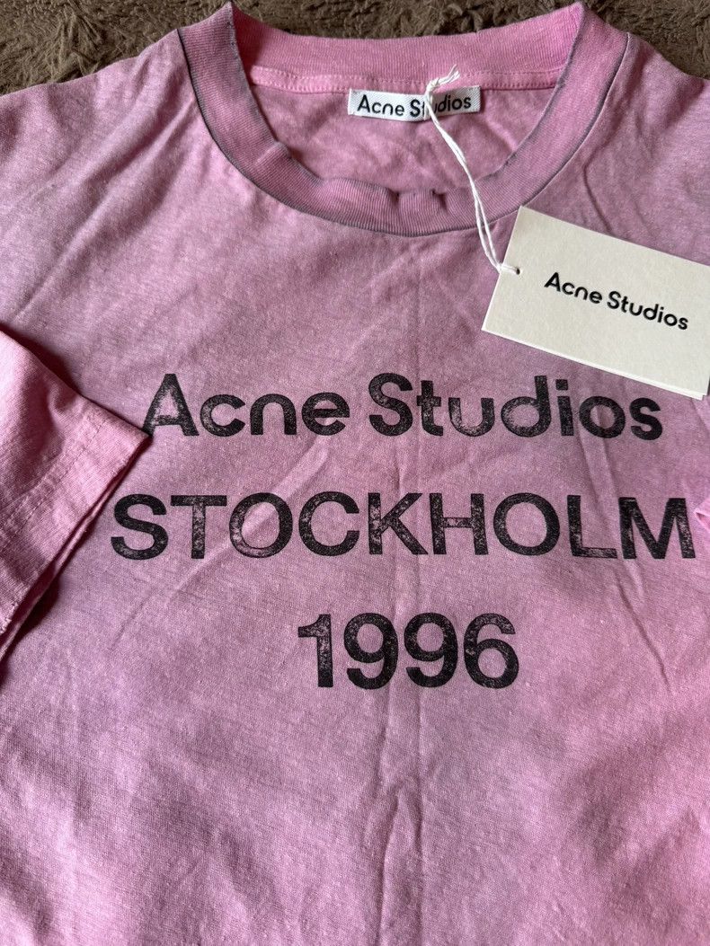 Acne Studios acne studios Pink T-shirt 2506-Nextarrow Size US M / EU 48-50 / 2 - 1 Thumbnail