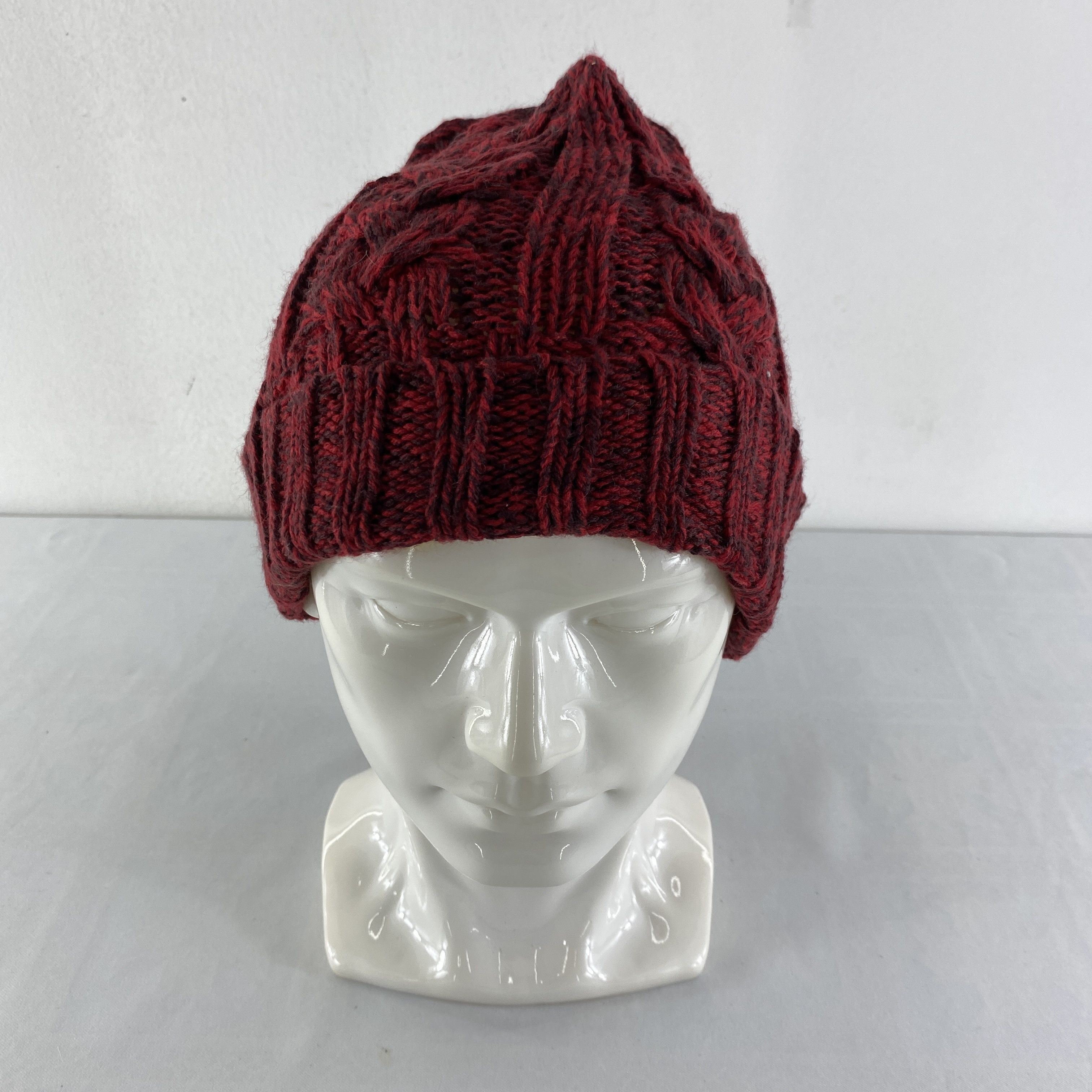 Japanese Brand Simple Plain Snow Cap Hat Beanie -BN614 Size ONE SIZE - 2 Thumbnail