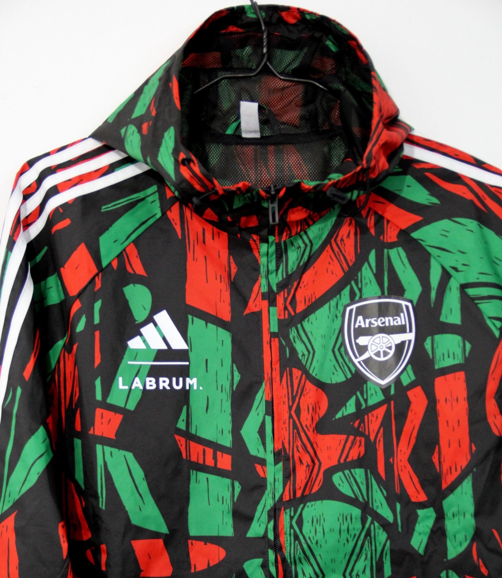 Adidas adidas x ARSENAL X LABRUM SEASONAL WINDBREAKER IT4081 Size US M / EU 48-50 / 2 - 4 Thumbnail