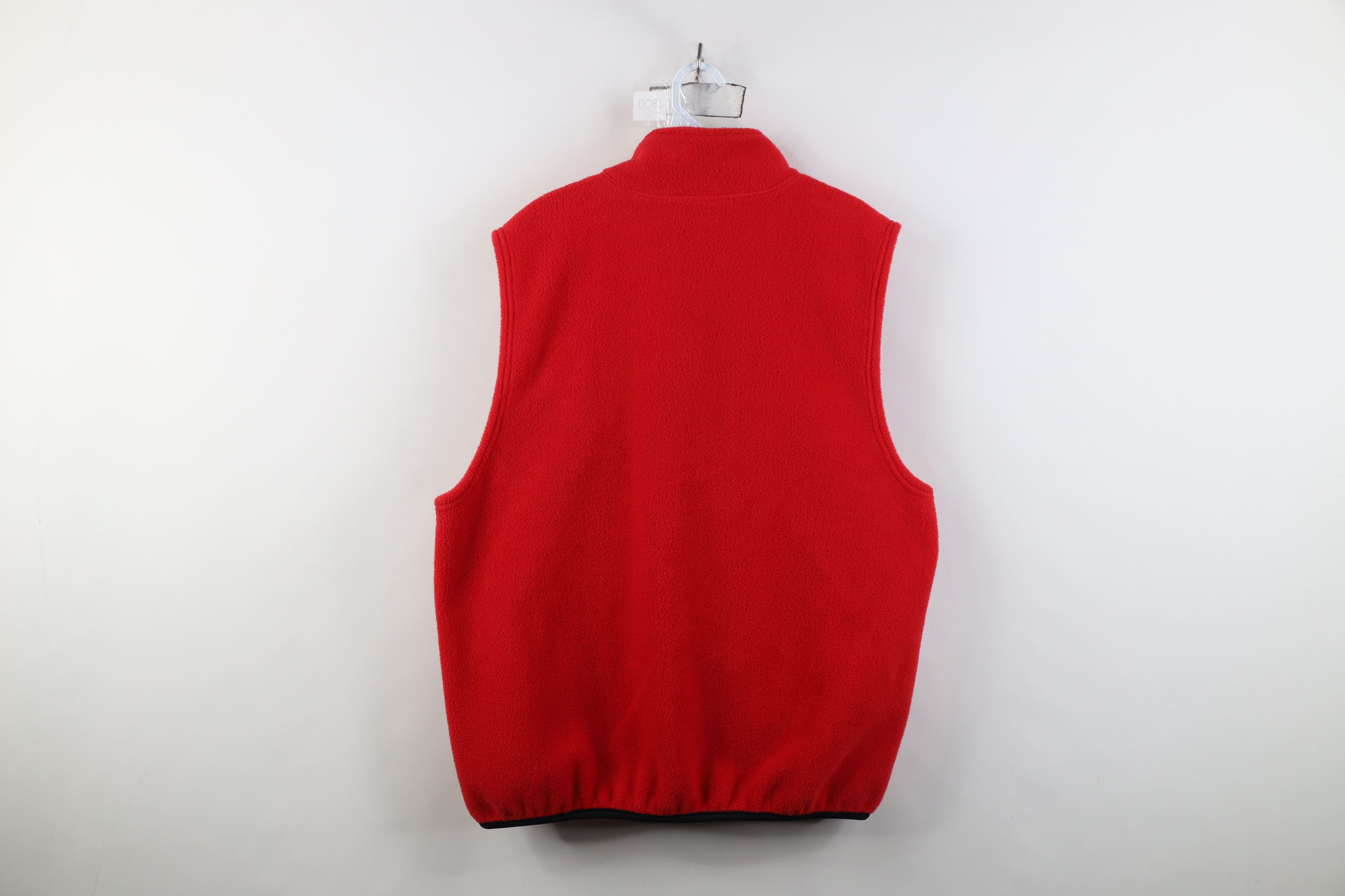 Russell Athletic Vintage 90s Russell Athletic Full Zip Vest Jacket Red USA Size US L / EU 52-54 / 3 - 12 Thumbnail