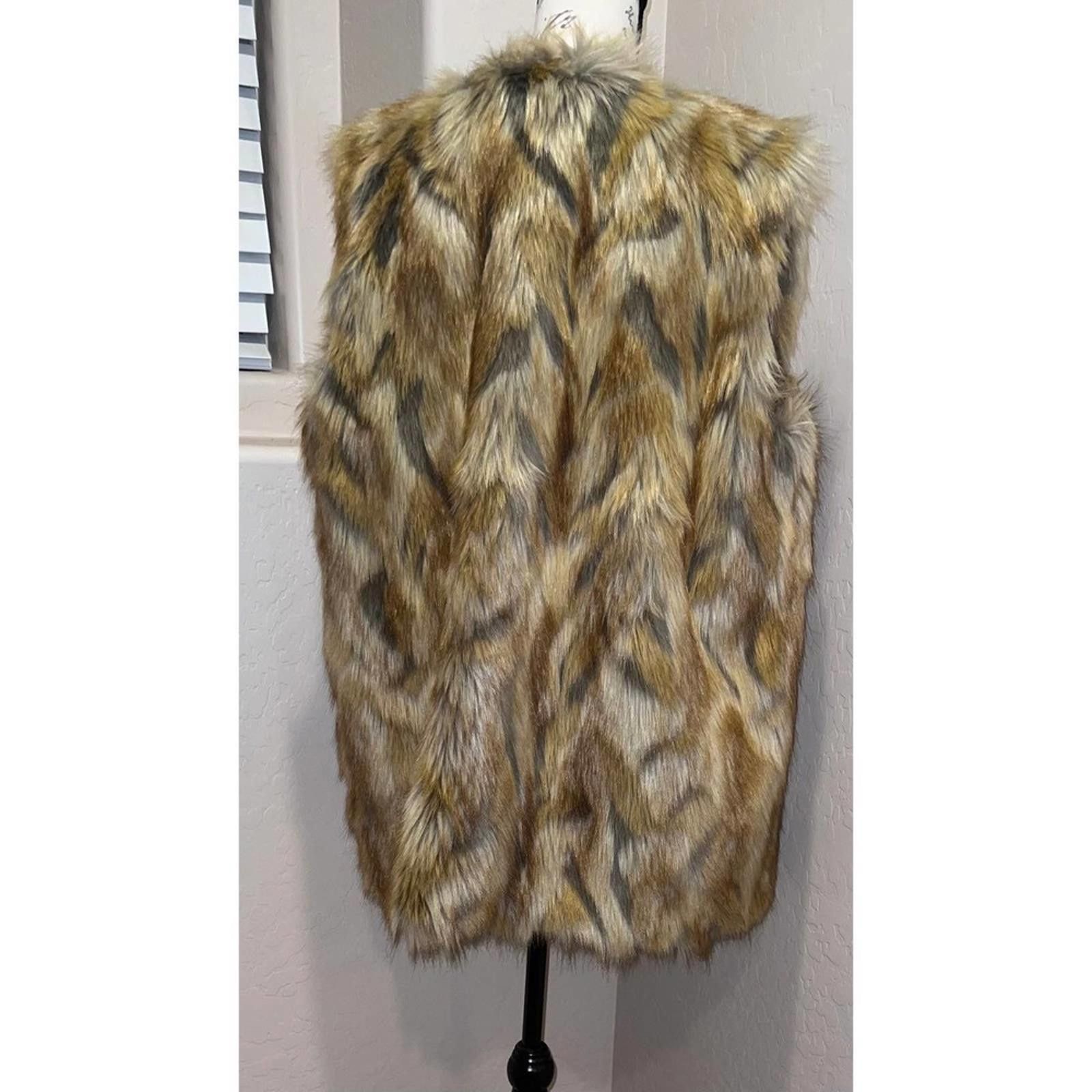 Bernhard Willhelm Cozy Faux Fur Vest Size XL / US 12-14 / IT 48-50 - 3 Thumbnail