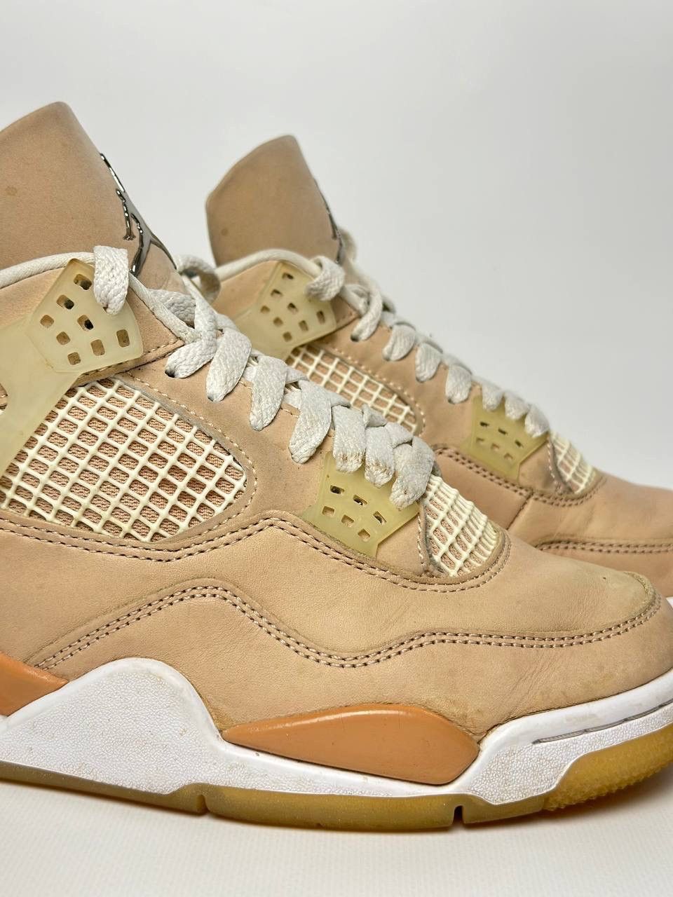 Jordan Brand Jordan 4 Retro Shimmer Shoes Size EUR 38.5 Size US 7.5 / IT 37.5 - 4 Thumbnail