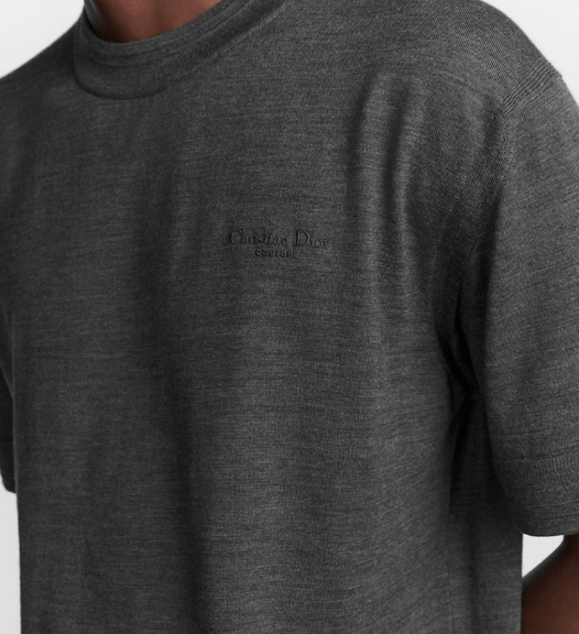 Dior o1w1db10525 493M60 Couture T-Shirt in Gray Size US M / EU 48-50 / 2 - 7 Thumbnail