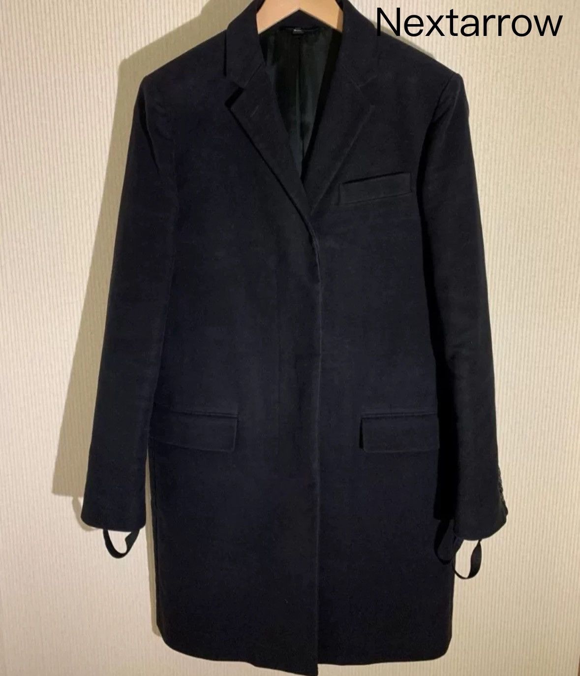 Helmut Lang's own mole fur coat