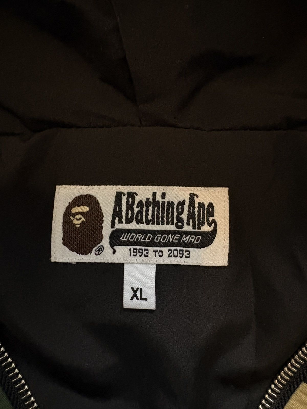 Bape BAPE 1st Camo Shark Down Jacket WGM Yellow OG Camo FW17 Size US XL / EU 56 / 4 - 6 Thumbnail