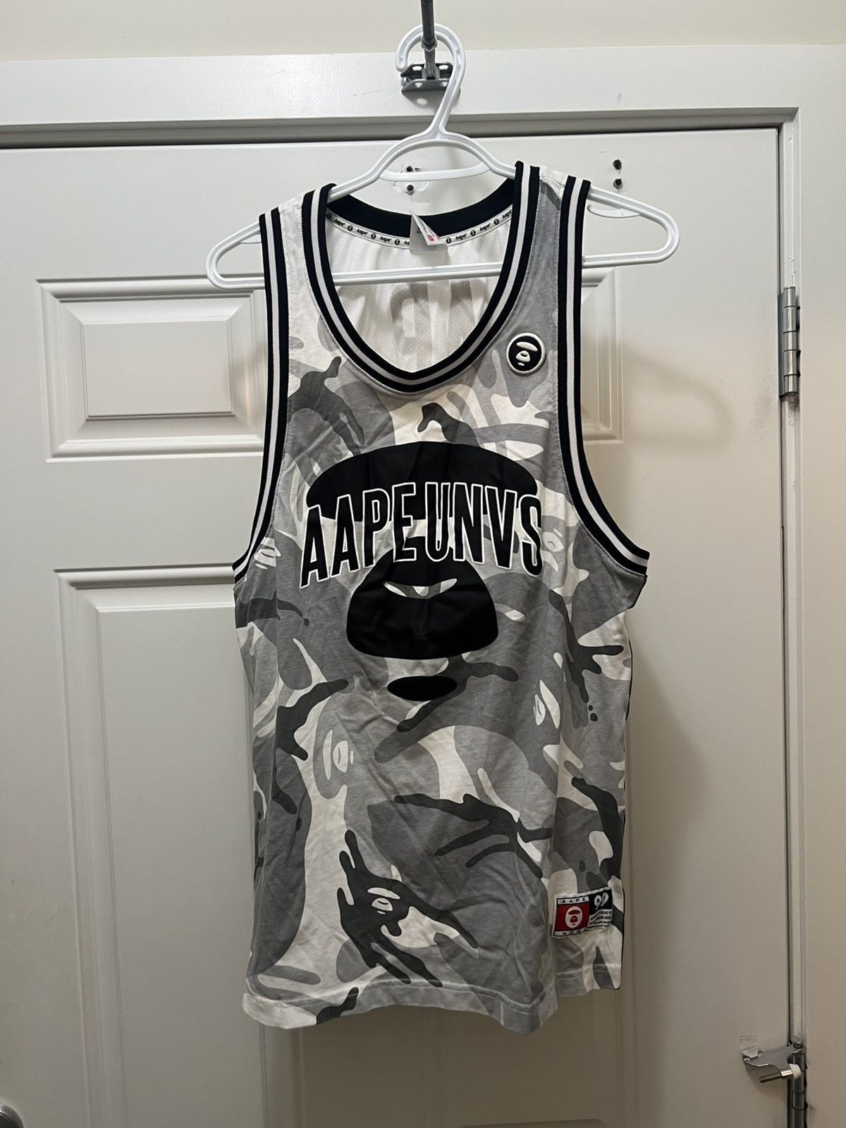 Aape × Bape Aape by A Bathing Ape Camouflage Tank Jersey Size US L / EU 52-54 / 3 - 1 Thumbnail