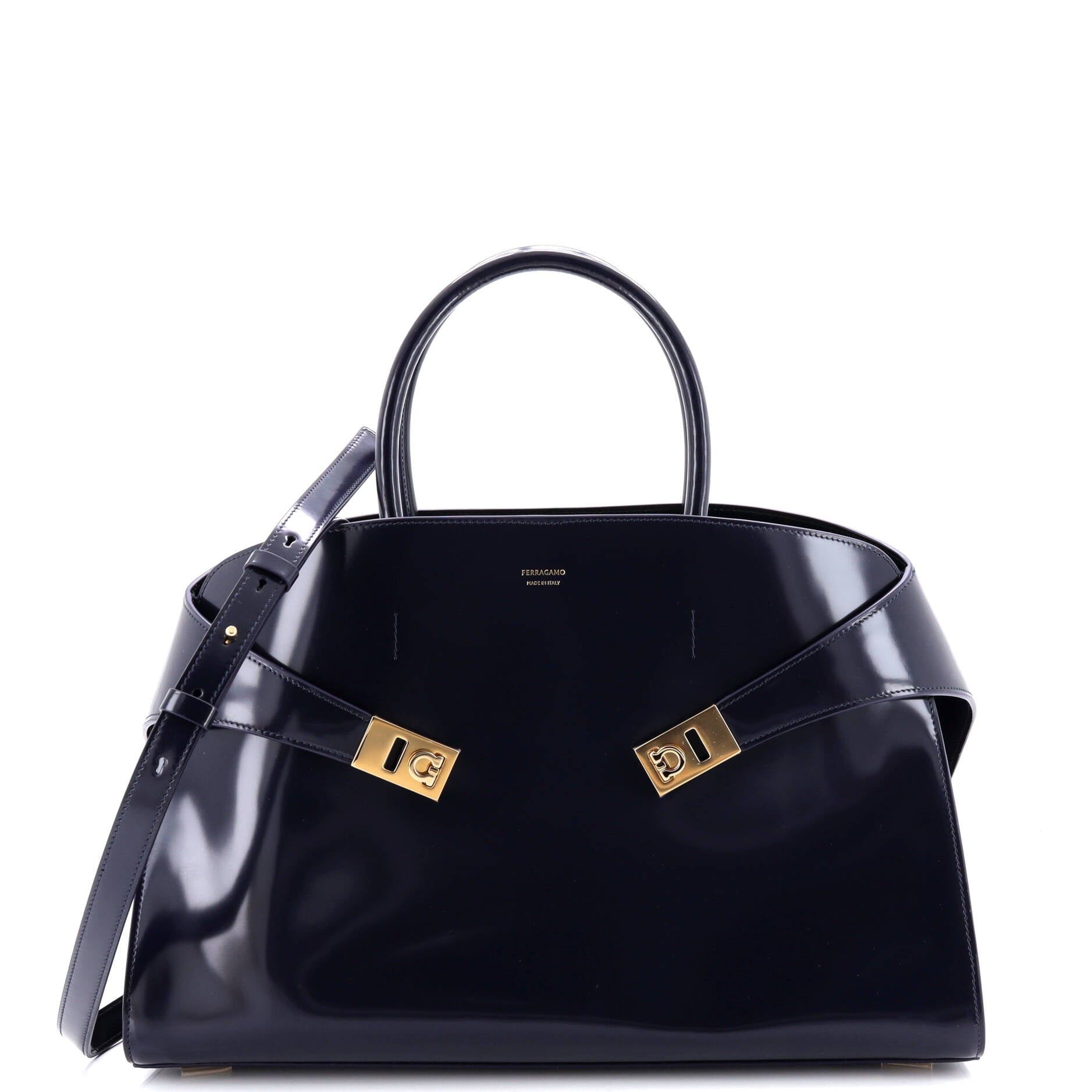 Salvatore Ferragamo Hug Top Handle Bag Size ONE SIZE - 1 Thumbnail