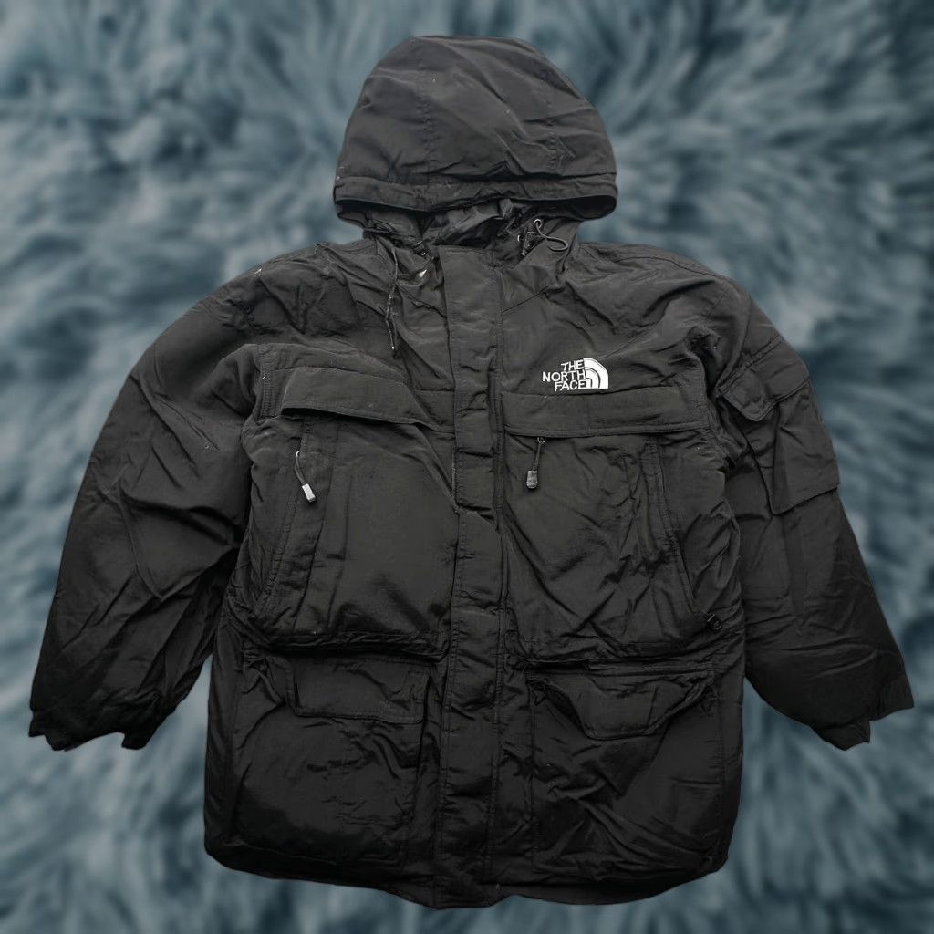 The North Face VINTAGE The North Face Parka Jacket Mens Small Hooded Puffer Quilted Down Nylon Black Quilted Mid-Length Nylon Sweatshirt? Size US S / EU 44-46 / 1 - 1 Thumbnail