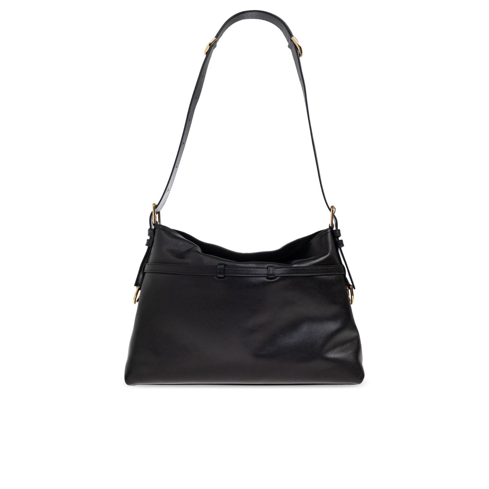 GIVENCHY Shopper Type Black Leather Shoulder Bag New & Authe