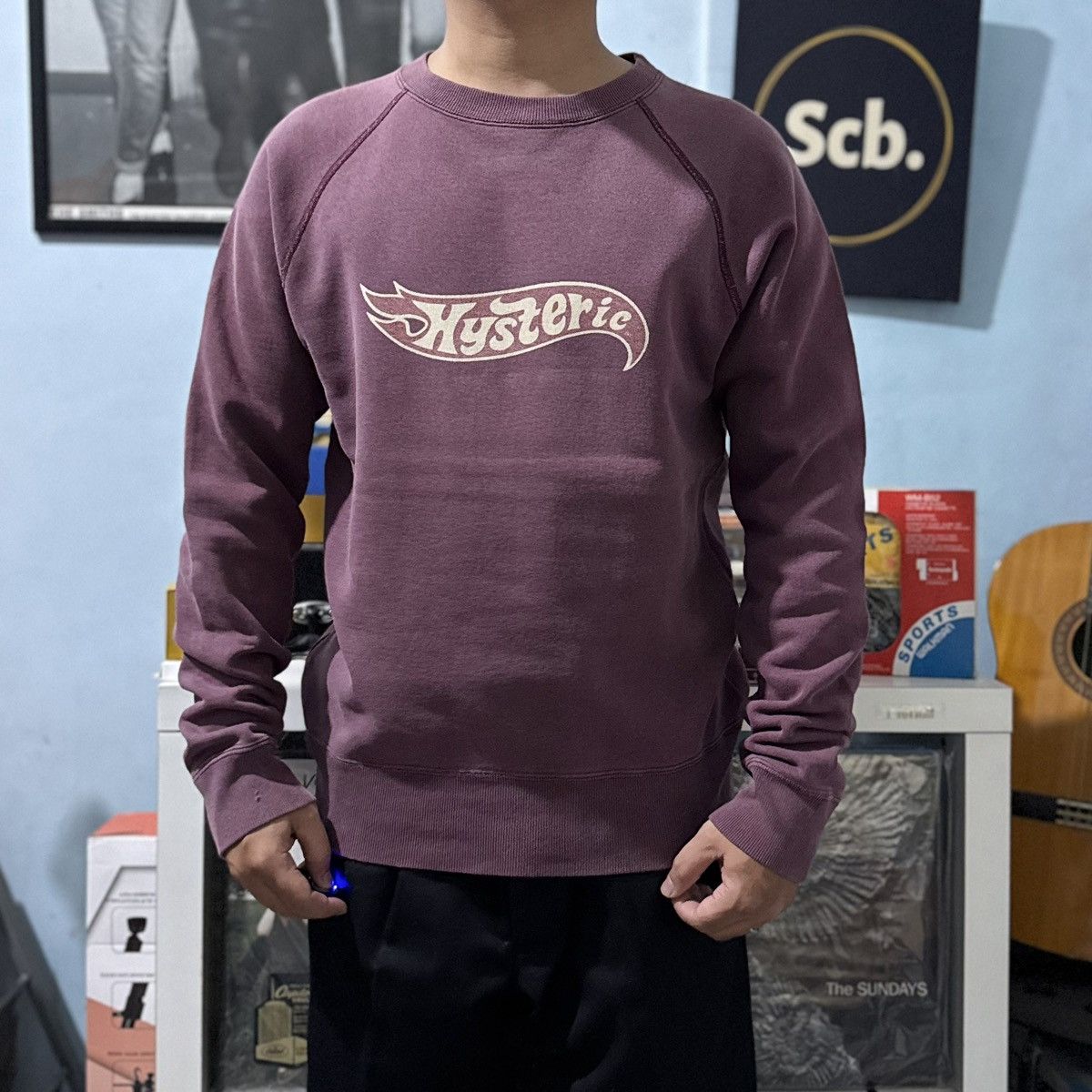 Hysteric Glamour Vintage Hysteric Glamour Hot Wheels Sweatshirt Size US S / EU 44-46 / 1 - 12 Thumbnail