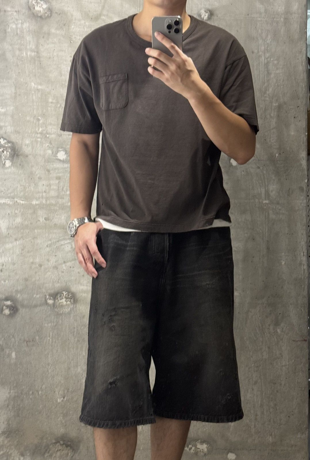 Visvim Visvim Amplus Tee S/S Crash，size3 Size US L / EU 52-54 / 3 - 3 Thumbnail