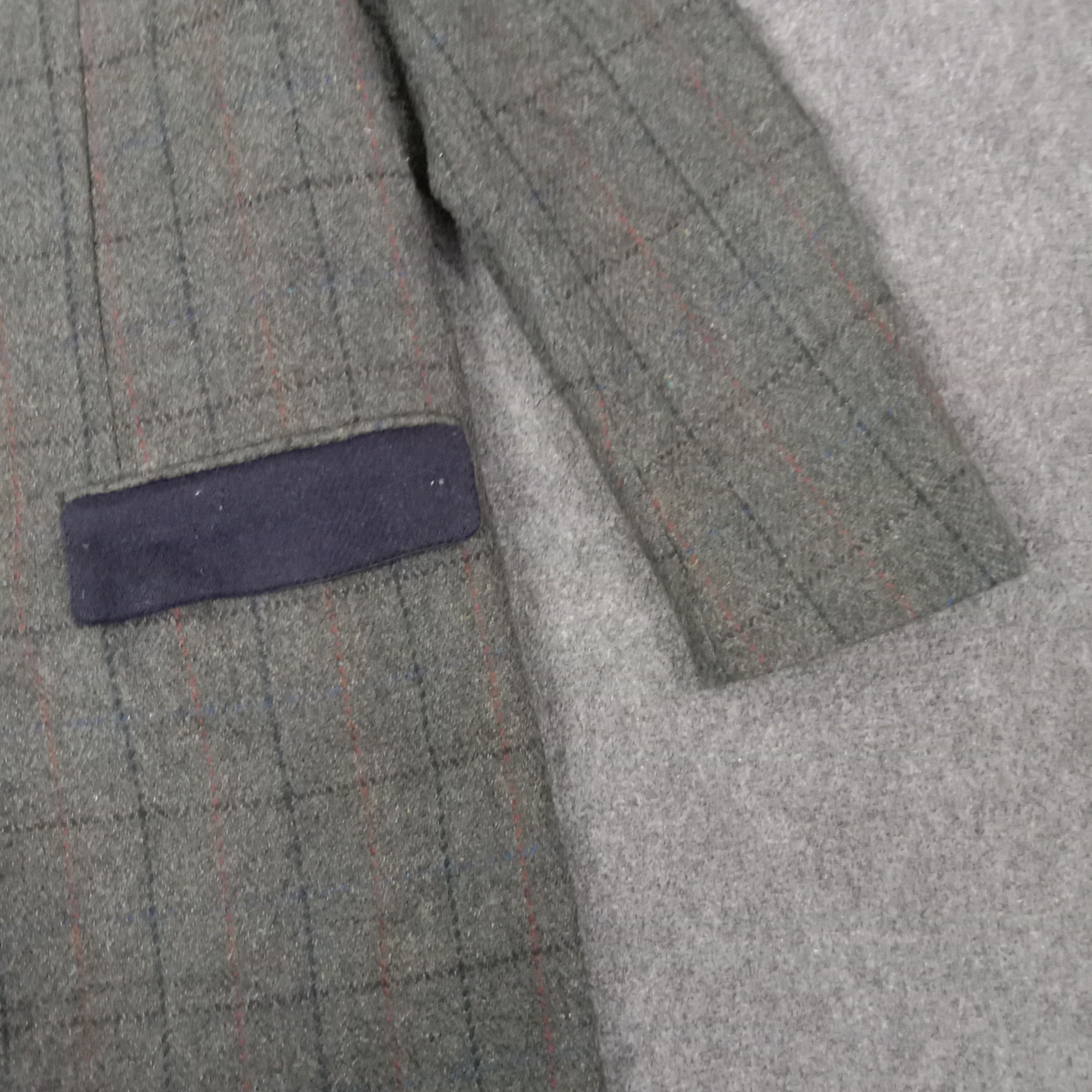 Harris Tweed Harris Tweed Designer Brand Trench Coat Jacket C254N6 Size US M / EU 48-50 / 2 - 2 Thumbnail