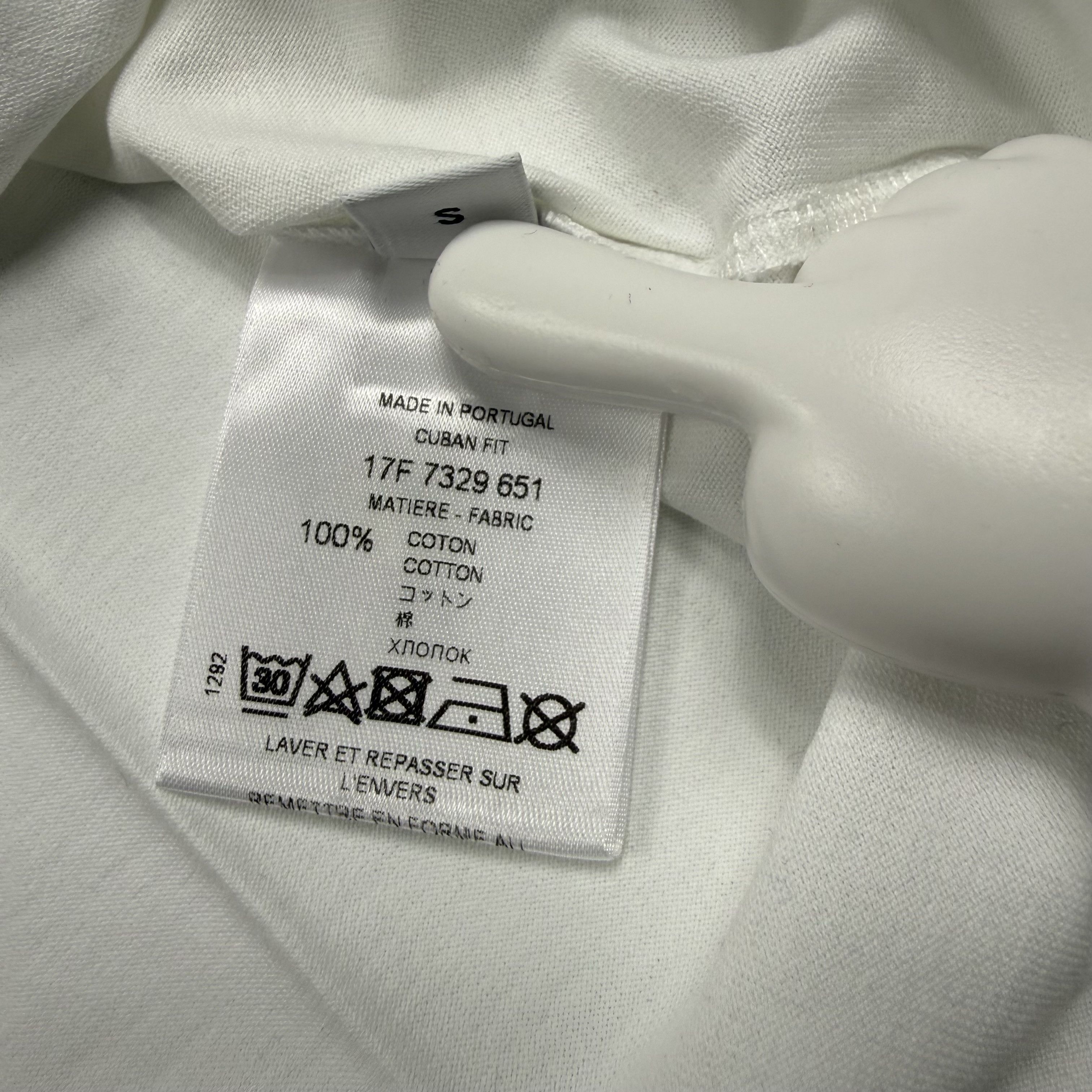 Givenchy Givenchy White Screaming Monkeys Cuban Fit T-Shirt Small Size US S / EU 44-46 / 1 - 4 Thumbnail