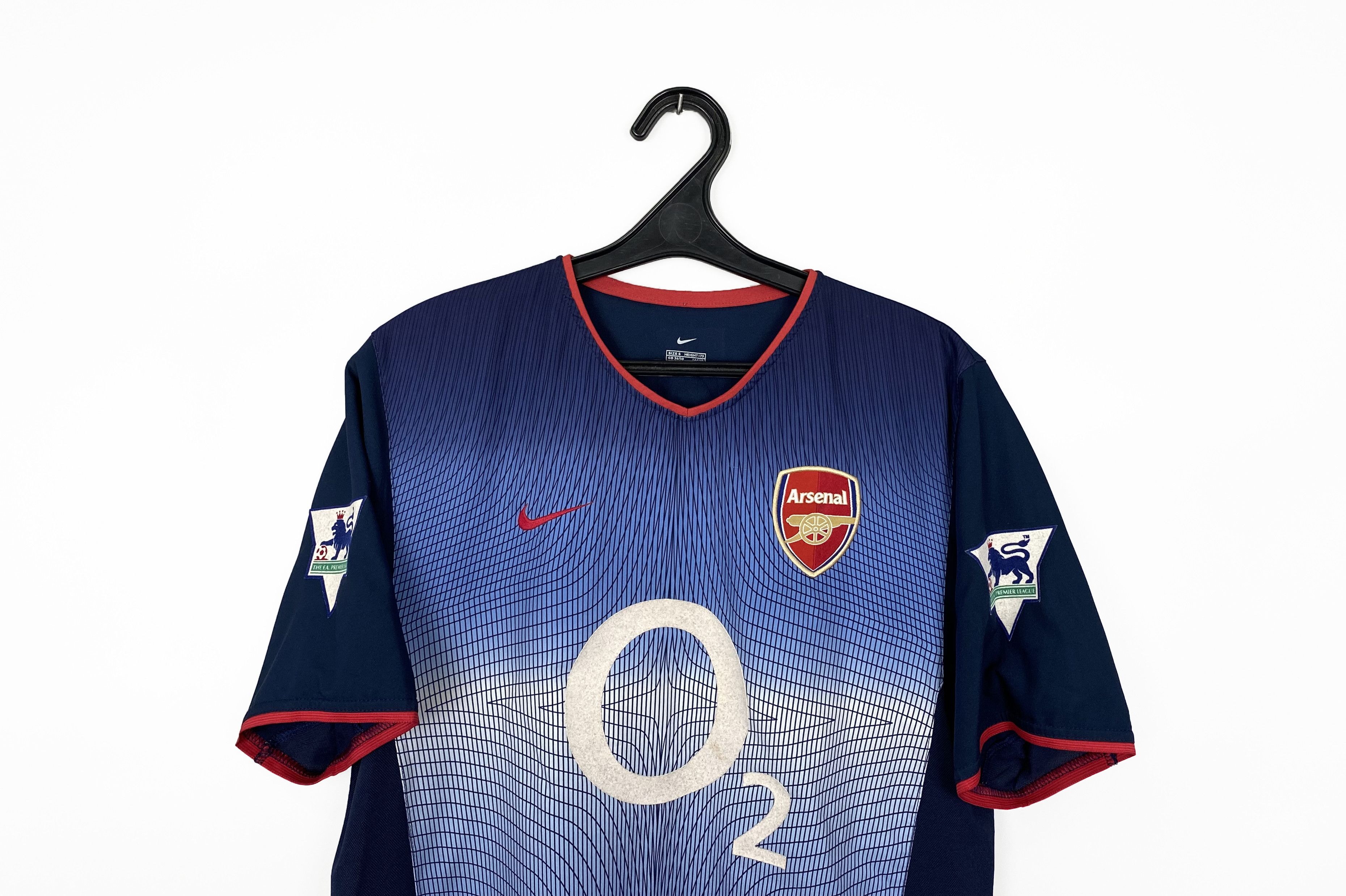 Nike Vintage Nike ARSENAL FC LJUNGBERG 8 2002/03 Away Football Size US S / EU 44-46 / 1 - 4 Thumbnail