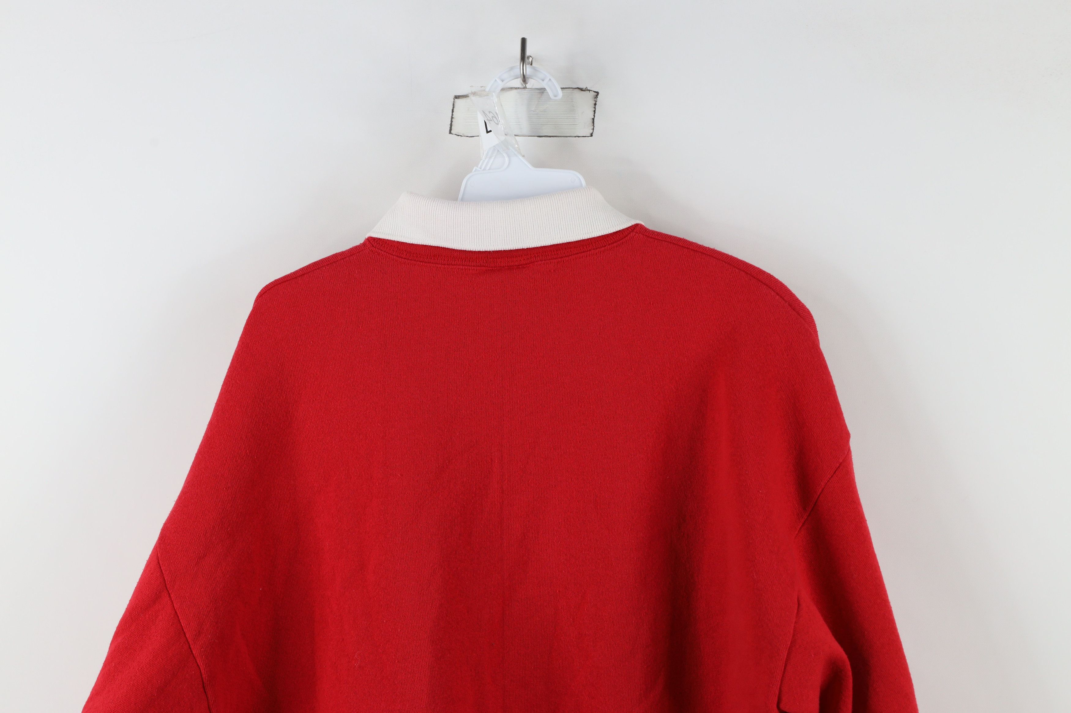 Vintage Vintage 90s Streetwear Christmas Mistletoe Birds Sweatshirt Size L / US 10 / IT 46 - 10 Thumbnail