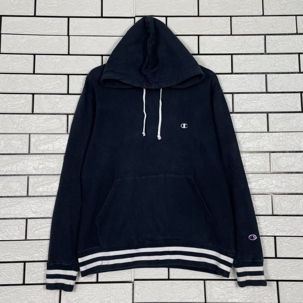 Champion Champion Black Pullover Hoodie Size US M / EU 48-50 / 2 - 1 Thumbnail
