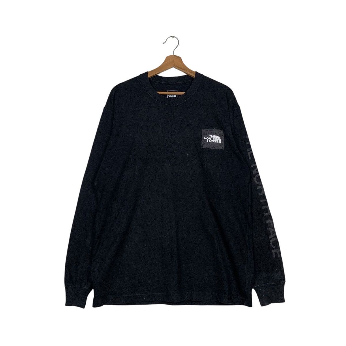 The North Face THE NORTH FACE Big Logo Graphic Long Sleeve Tees #2850-C128 Size US XL / EU 56 / 4 - 4 Thumbnail