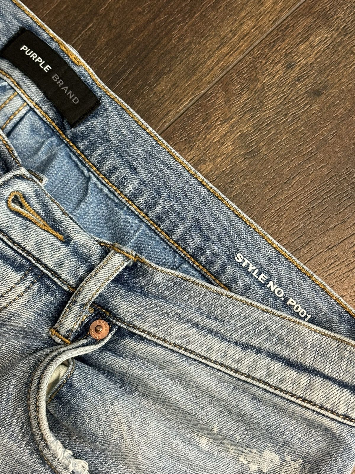 Purple Brand Purple P001 Skinny Jeans Size US 34 / EU 50 - 5 Thumbnail