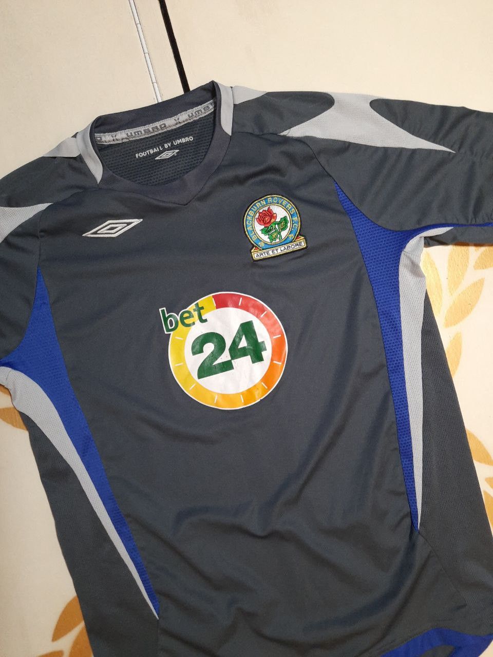 Umbro Umbro Blackburn Rovers Jersey 2007-2008 Junior size LB Size US XS / EU 42 / 0 - 8 Thumbnail
