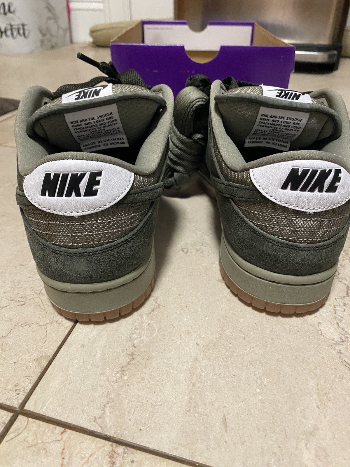 Nike Nike SB Dunk Low Pro B Sequoia size 10 US MEN Size US 10 / EU 43 - 3 Thumbnail