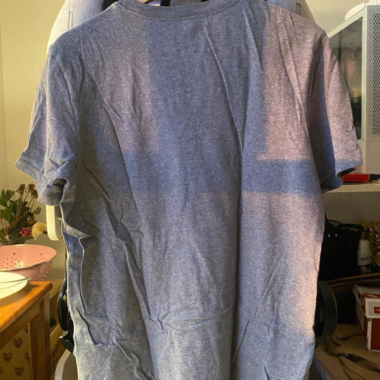 Nike Nike Air Jordan Grey Embroidered T-Shirt Size US M / EU 48-50 / 2 - 2 Thumbnail