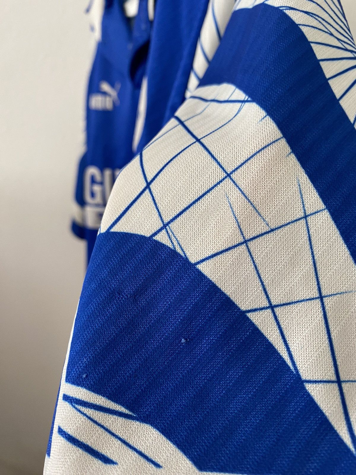 Puma × Vintage JERSEY STUTTGART KICKERS #10 [Marcel] 90s VINTAGE RARE Size US M / EU 48-50 / 2 - 9 Thumbnail