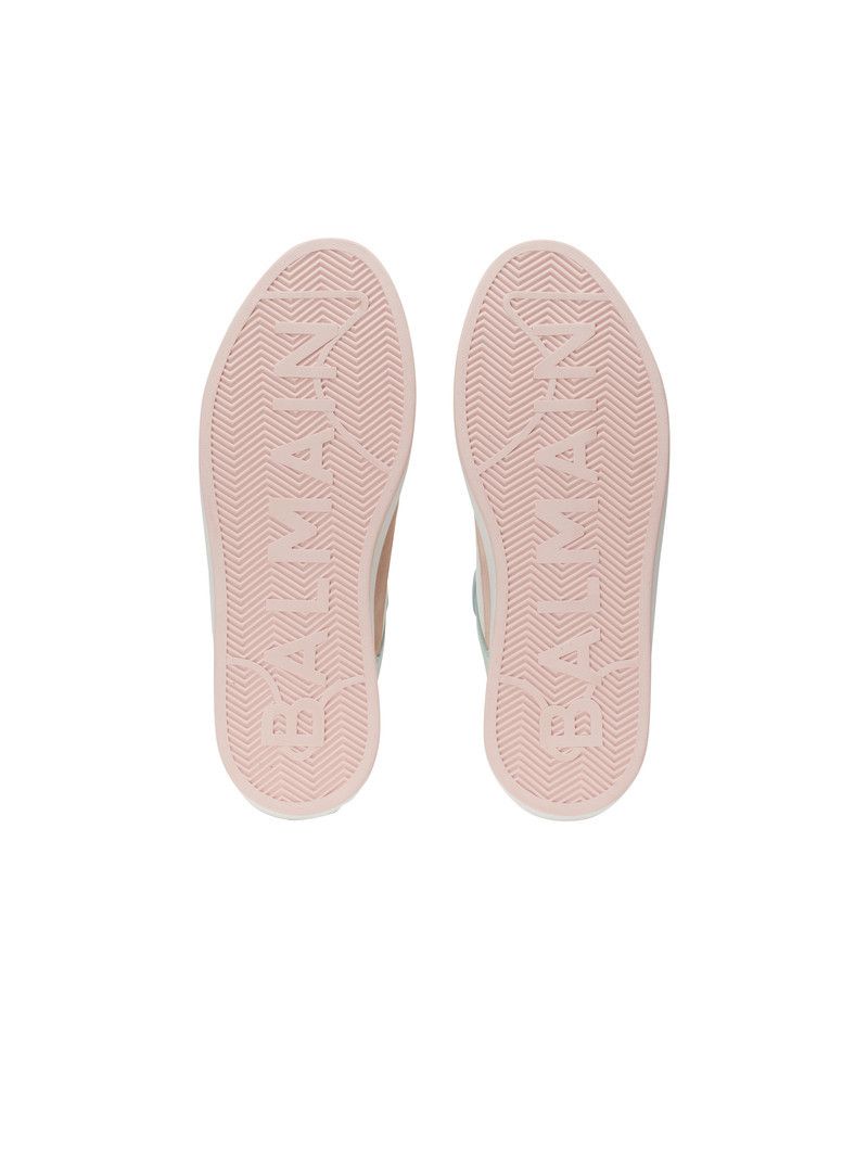 Balmain o1s1wg111225 B-Court Panelled Sneakers in Multicolor Size US 5 / IT 35 - 4 Thumbnail