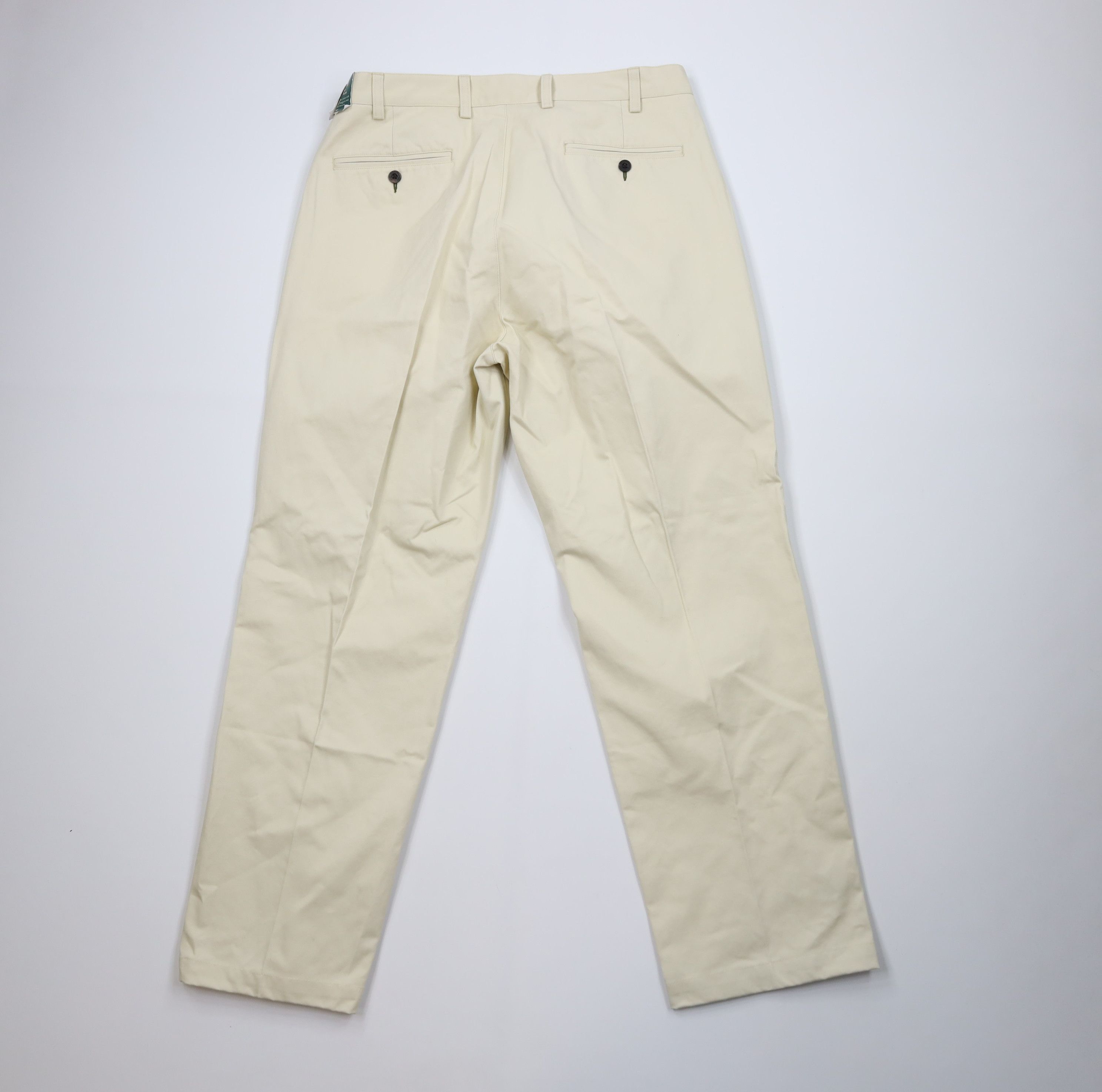 Orvis Deadstock Vintage Orvis Wide Leg Chino Pants Trousers Beige Size US 36 / EU 52 - 9 Thumbnail