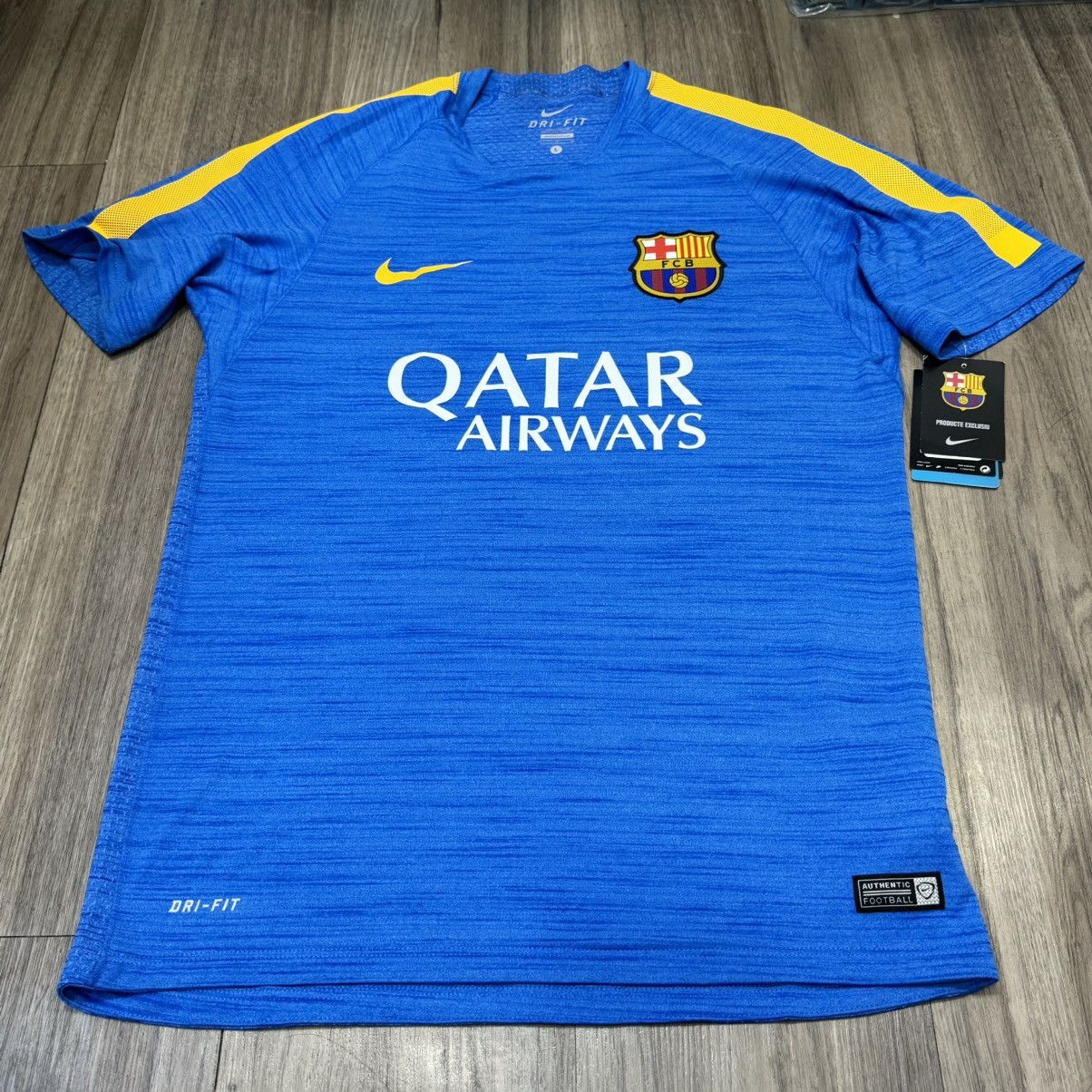 Nike Barcelona 15/16 training shirt (bnwt) Size US L / EU 52-54 / 3 - 1 Thumbnail