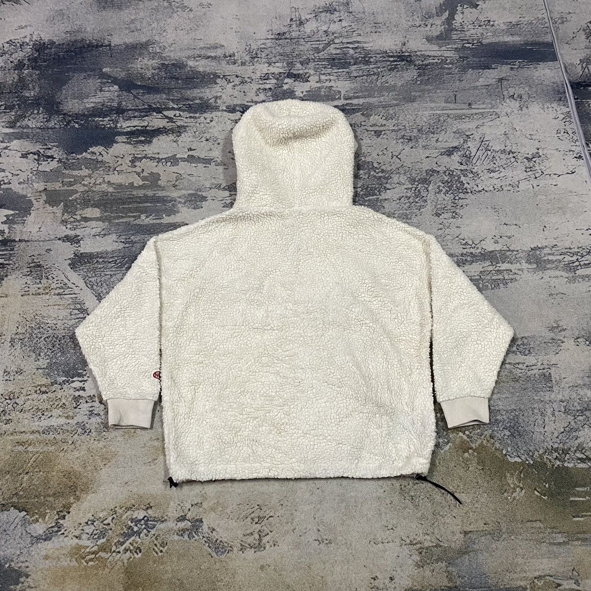 Japanese Brand × Vintage Vintage Japan Sumthin' Sherpa Baggy PullOver Hoodies Size US M / EU 48-50 / 2 - 7 Thumbnail