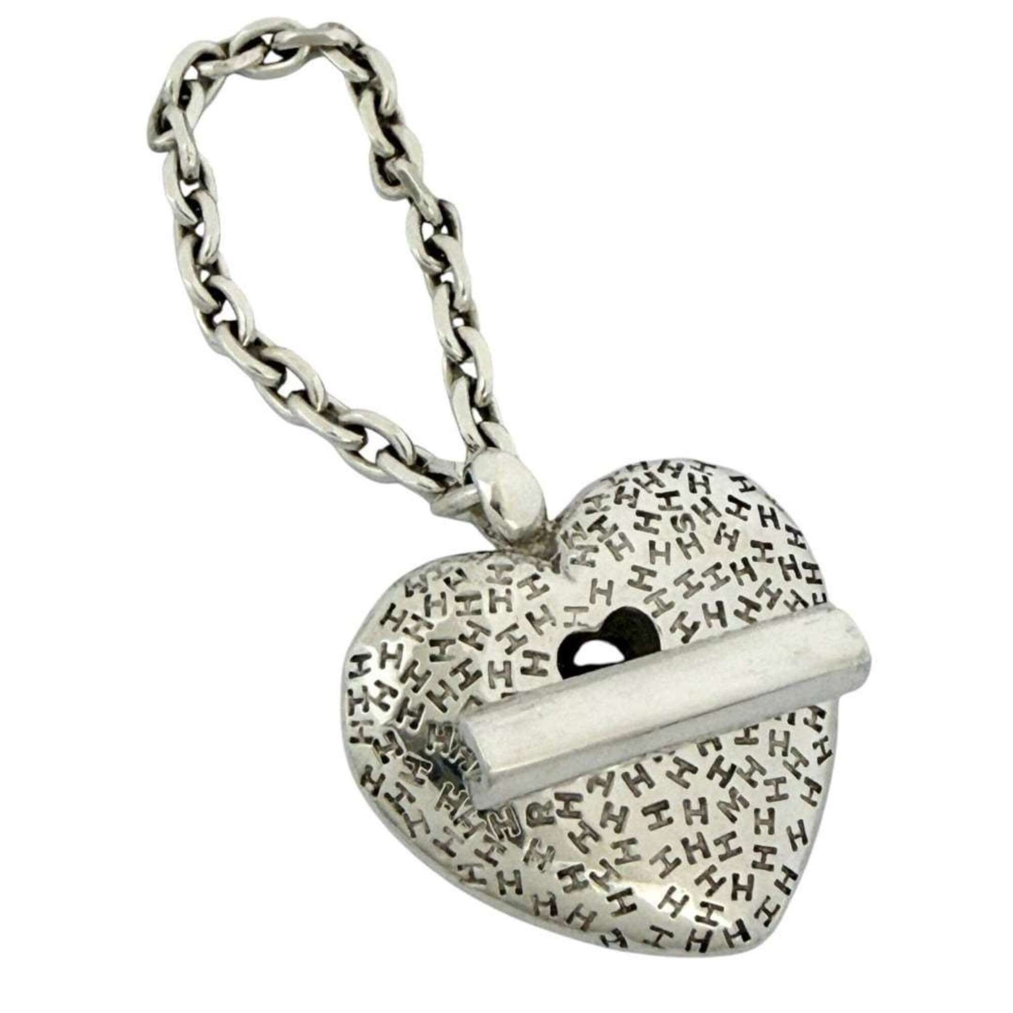 Hermes Hermes Women's Bag Charm, Sterling Silver (925), Heart Size ONE SIZE - 1 Thumbnail