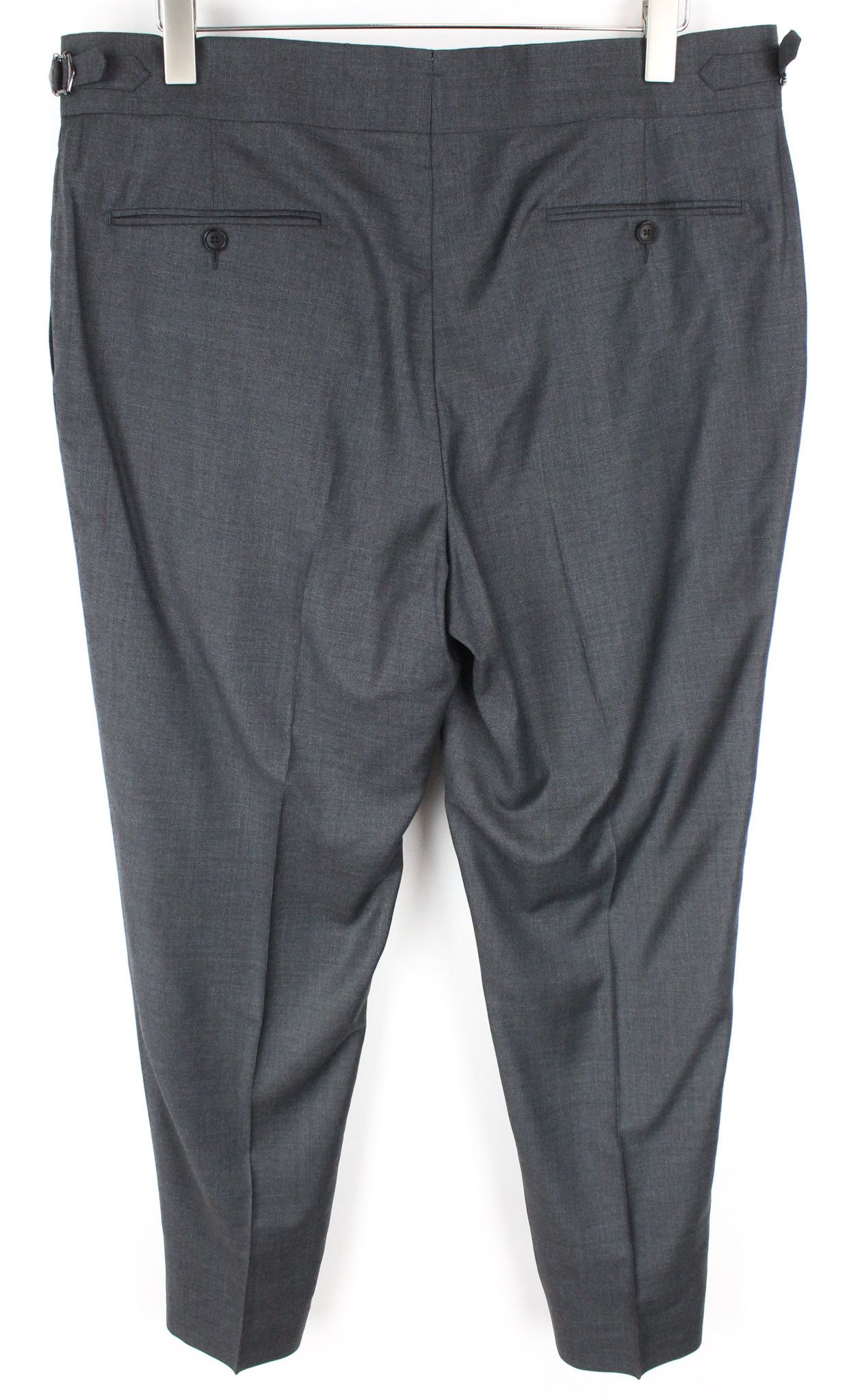 Suitsupply LA SPALLA UK44L Lined Wool Grey Suit 73583 Size 44L - 7 Thumbnail