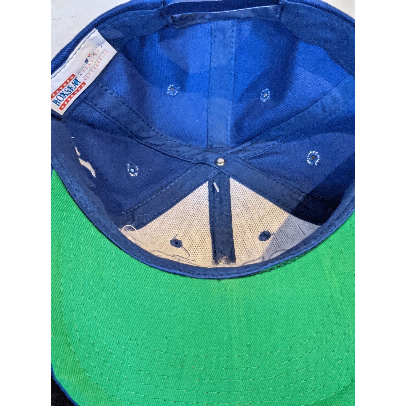 MLB × Sports Specialties NEW Los Angeles Dodgers Boxseat BLOCK Logo snapback MLB vtg Size ONE SIZE - 4 Thumbnail