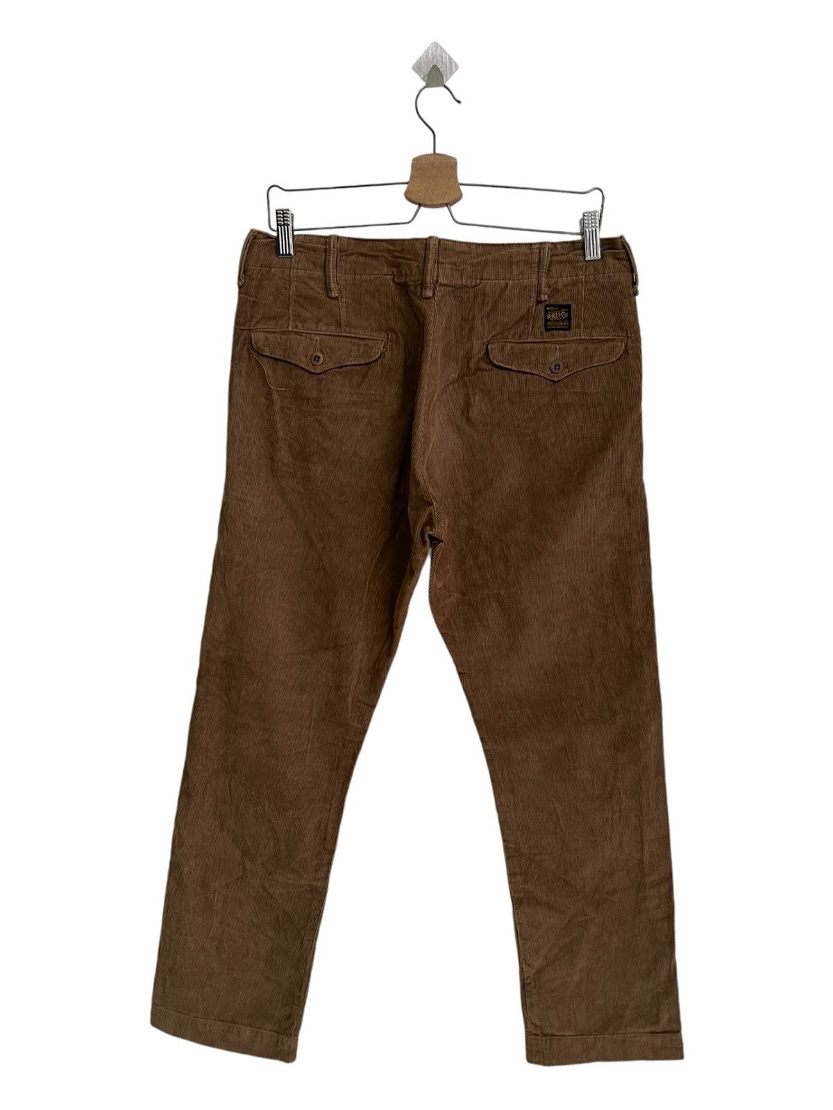 RRL Ralph Lauren OG RRL 1940s Reproduction Corduroy Khakis Trousers Pants Size US 32 / EU 48 - 3 Thumbnail