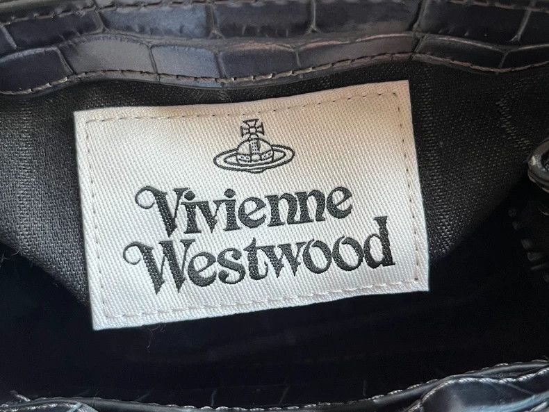 Vivienne Westwood Vivienne Westwood size os Hazel crocodile print single shou Size ONE SIZE - 9 Thumbnail
