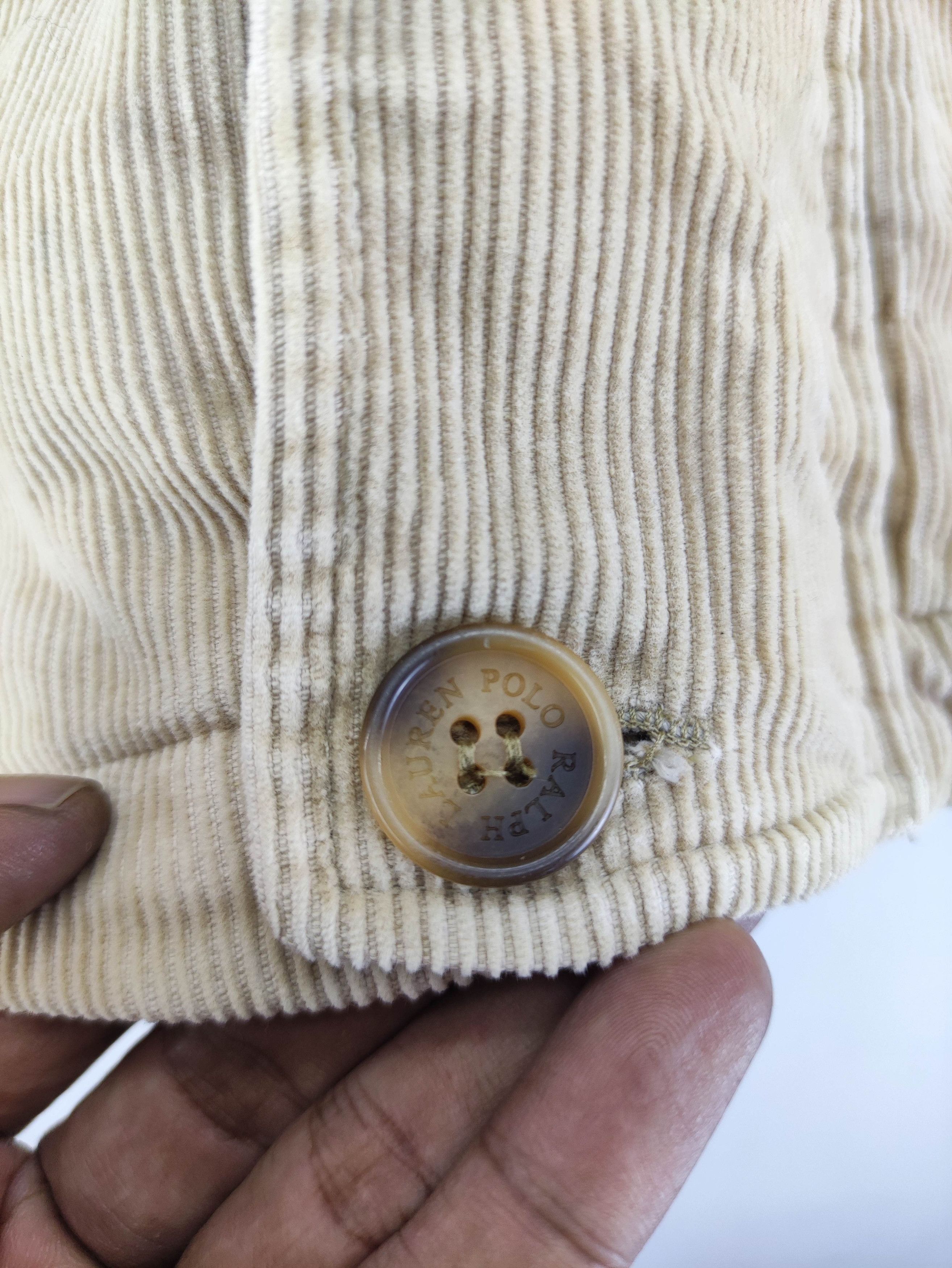 Polo Ralph Lauren Vintage Polo Ralph Lauren corduroy Hoodie Jacket Zipper Size US L / EU 52-54 / 3 - 2 Thumbnail