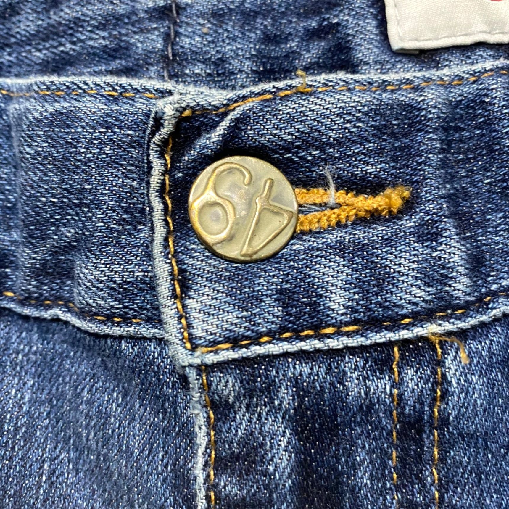Denime AG Adriano Goldschmied Jeans Women's Slim Straight Blue Denim Dark Wash 26 5-Pocket Design Button Zipper Mid Rise Adult Regular Jeans Womens BB Size 26" / US 2 / IT 38 - 6 Thumbnail