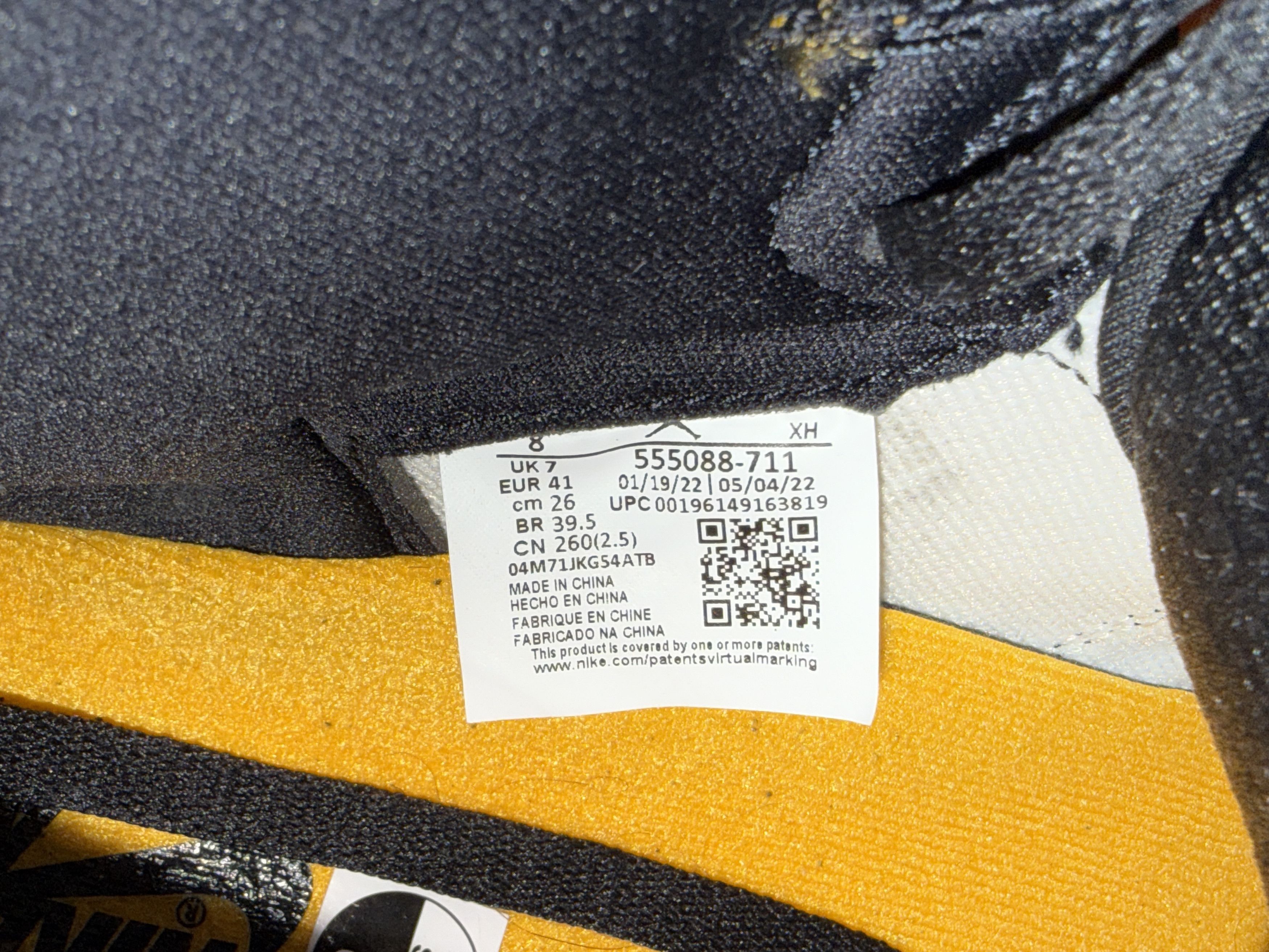 Jordan Brand Jordan 1 High OG Taxi - Men's Size 8 Size US 8 / EU 41 - 8 Thumbnail