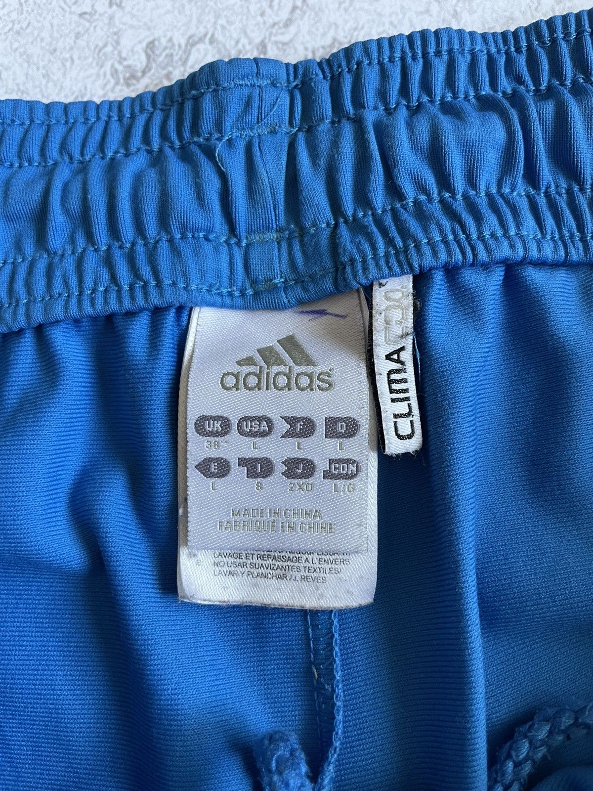 Adidas Adidas Olympique Marseille 2010/2011 Soccer Shorts Rare L Size US 36 / EU 52 - 6 Thumbnail