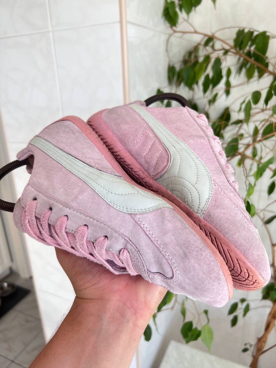 Japanese Brand × Puma × Vintage Y2K Vintage Puma Speedcat Low Top Suede Trainers Sneakers Size US 5 / EU 37 - 7 Thumbnail