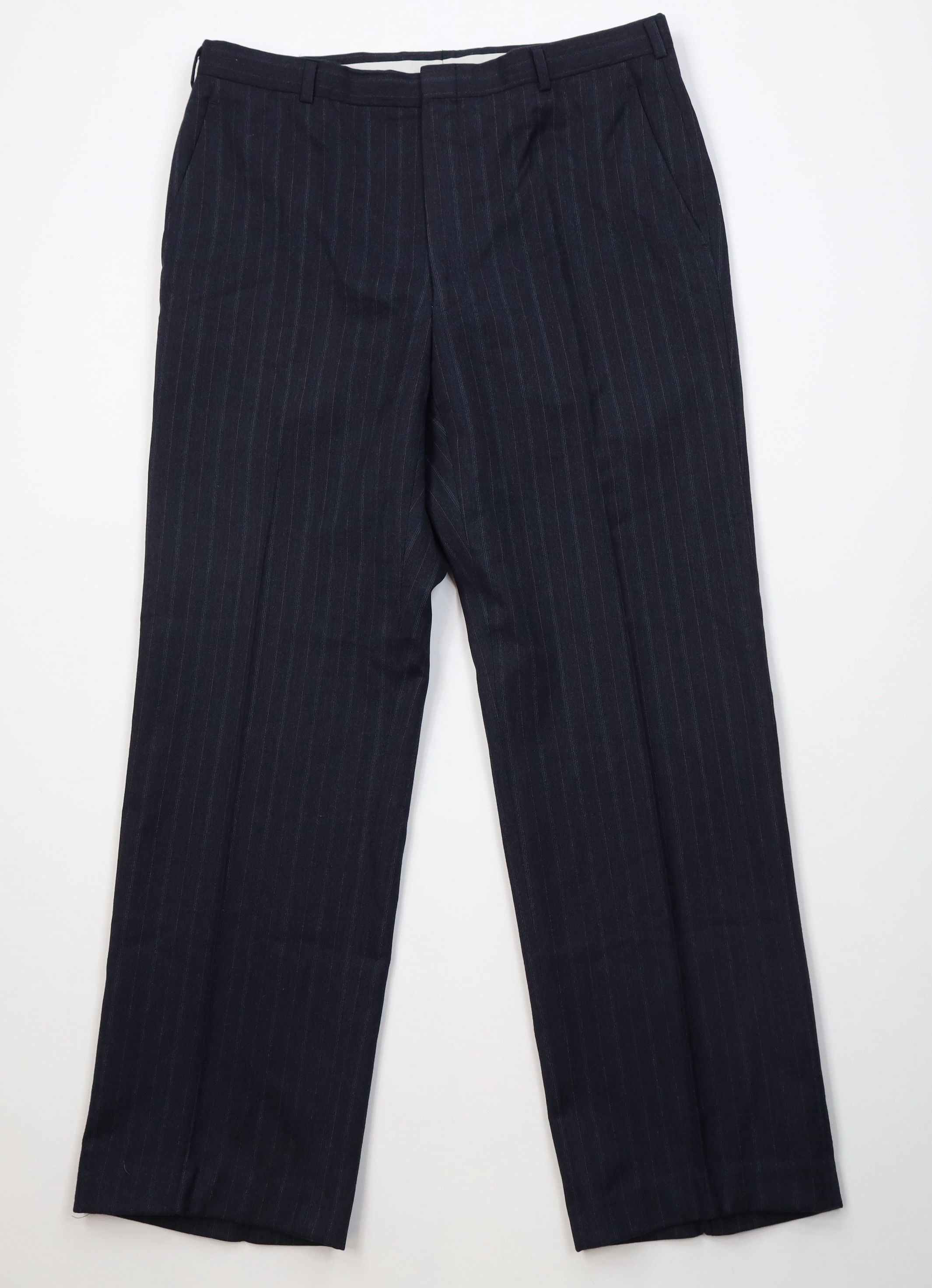 Vintage Vintage 70s Streetwear Rainbow Striped Wide Leg Chino Pants Size US 34 / EU 50 - 1 Thumbnail