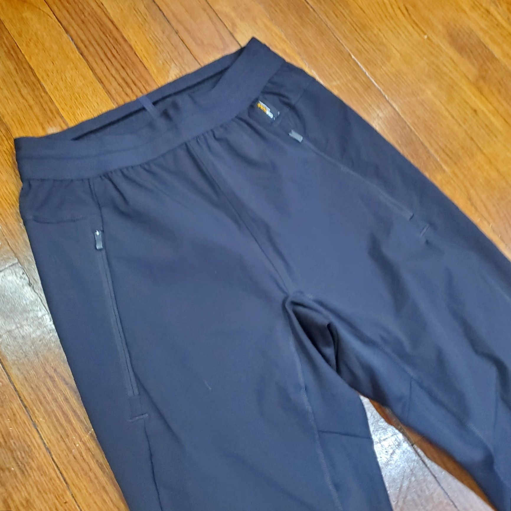 Adidas Adidas Pants Mens Small Black Cordura Slim Fit Ankle Zip Zip Pockets HY0776 Size US 29 - 5 Thumbnail